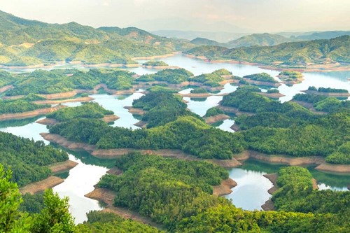 Hồ Tà Đùng Đắk Nông, nơi cảnh sắc thiên nhiên hòa quyện hữu tình