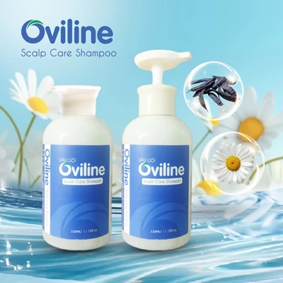 Dầu gội trị gầu chống rụng tóc Oviline