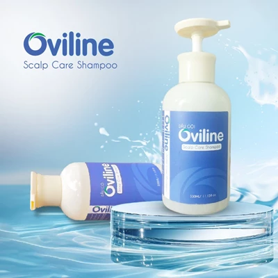 Dầu gội trị gầu chống rụng tóc Oviline